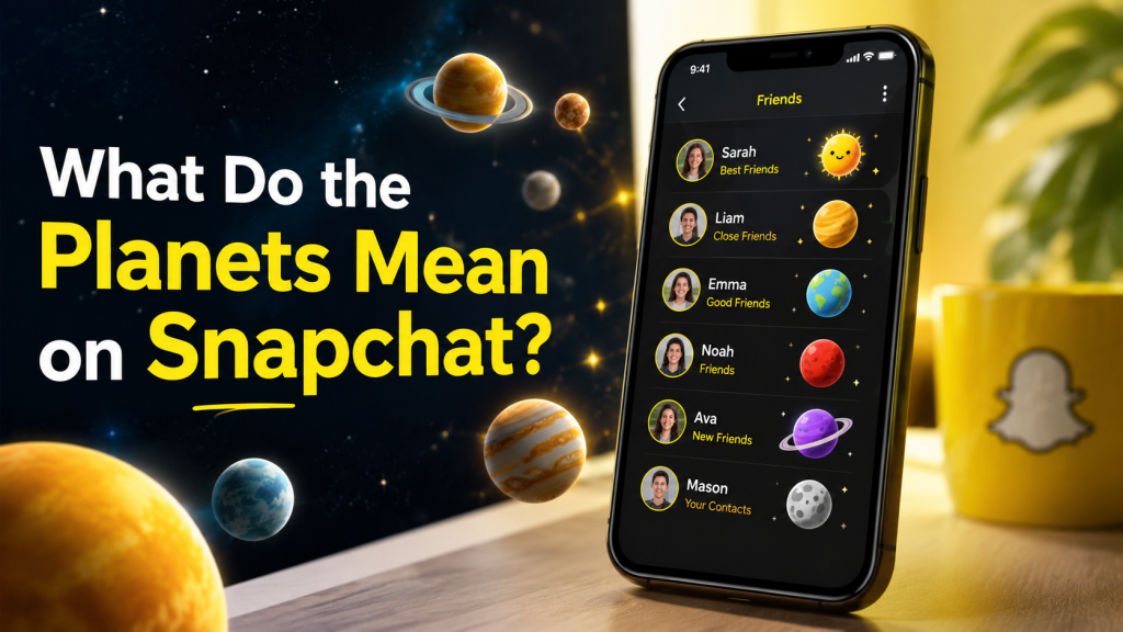 What Do the Planets Mean on Snapchat